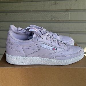 Women’s Club C 85 lilac reebok sneakers